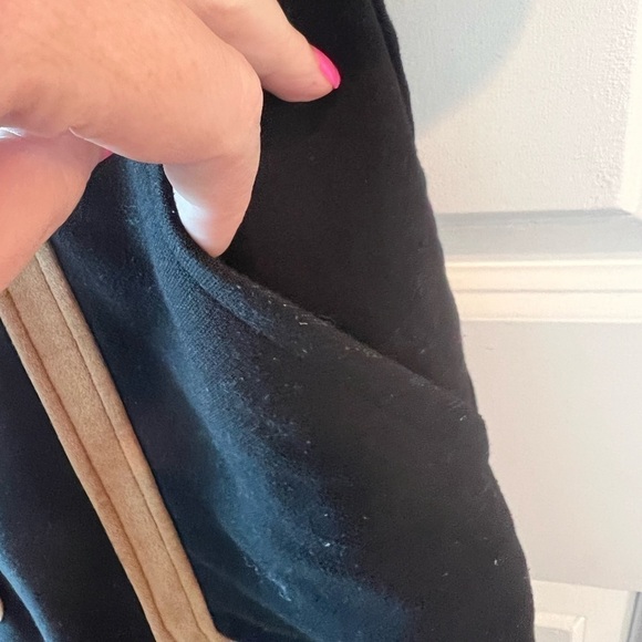 Toccin Black Faux Suede Sheath - Picture 11 of 16